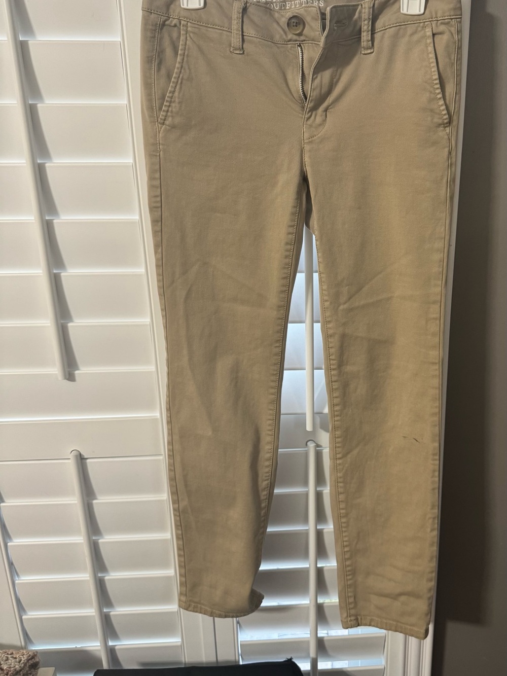 American Eagle Outfitters Skinny Jeans - Khaki/Tan